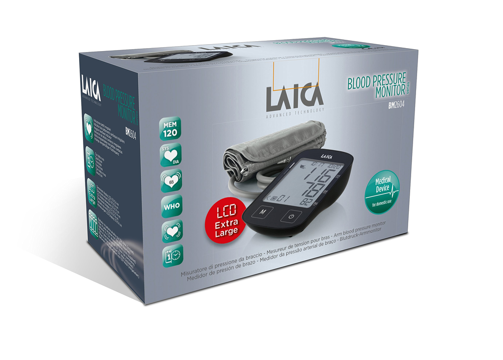 LAICA BLOOD PRESSURE MONITOR BM2604