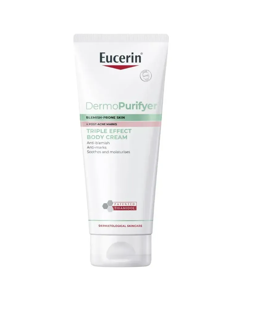 EUCERIN DERMOPURIFYER TRIPLE EFFECT BODY CREAM 200ML