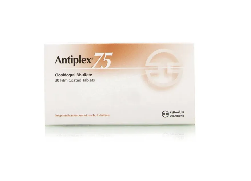ANTIPLEX 75 MG 30 FILM COATED TABLETS