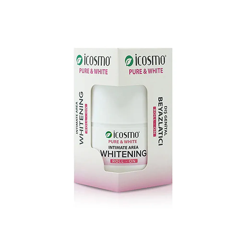 ICOSMO PURE & WHITE INTIMATE WHITENING ROLL-ON 60 ML