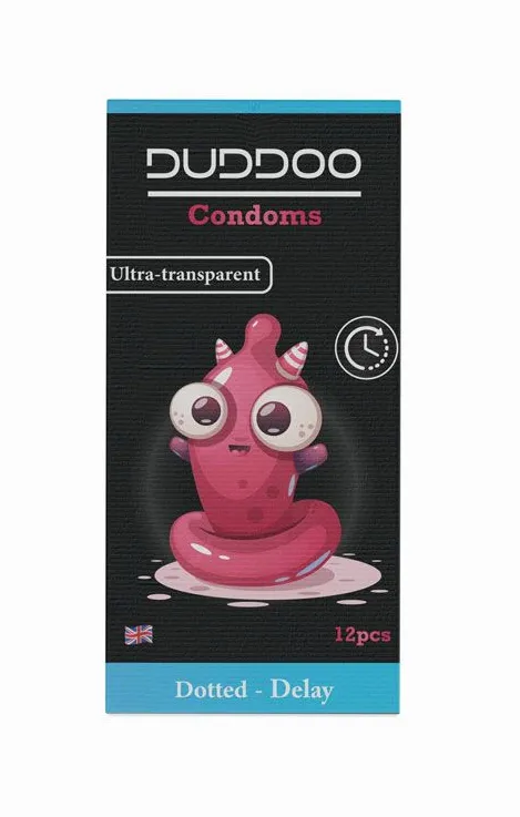 DUDDOO DELAY DOTTED 12 CONDOMS