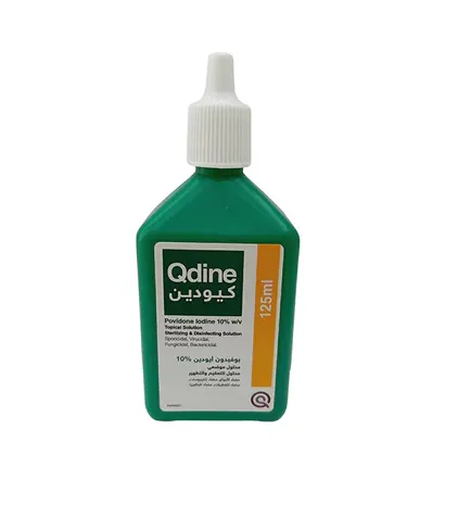 QDINE 10% ANTISEPTIC TOPICAL SOLUTION 125 ML