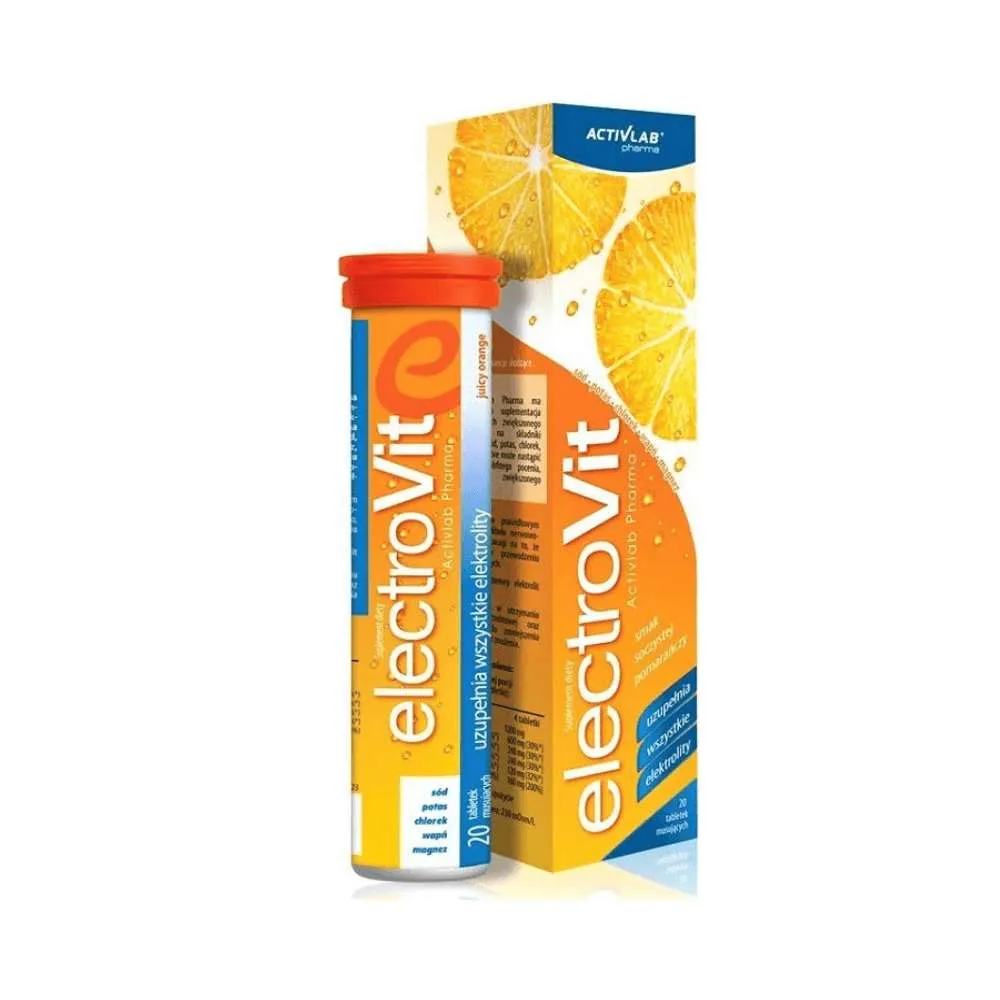 [I143976] ELECTROVIT ORANGE 20 EFFERVESCENT TABLETS