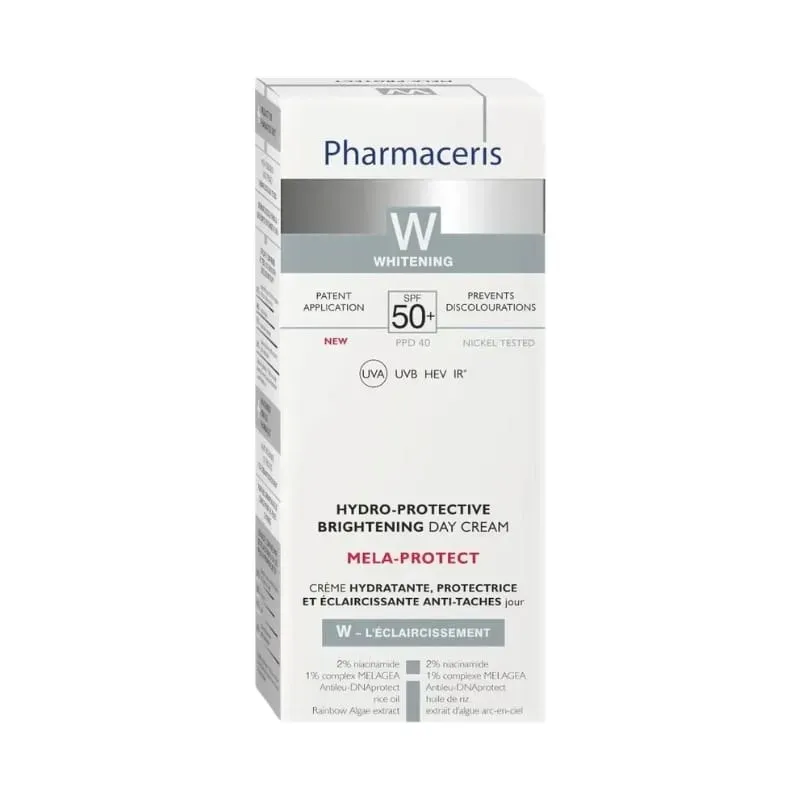 PHARMACERIS MELA-PROTECT BRIGHTENING DAY CREAM SPF 50+ 50 ML