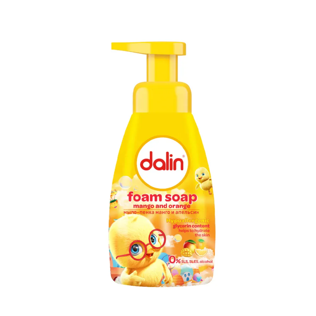 [I144009] DALIN FOAM SOAP MANGO AND ORANGE 200 ML