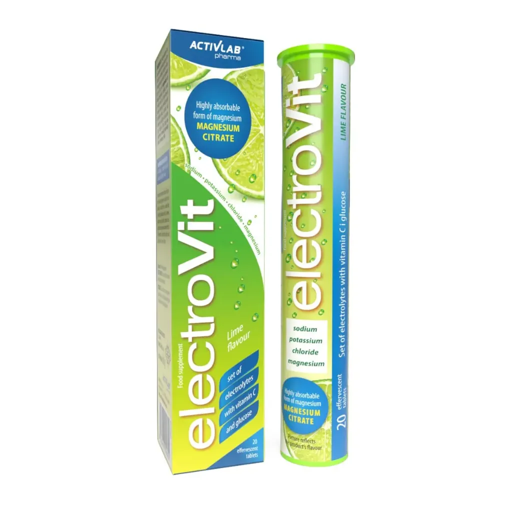 ELECTROVIT LIME 20 EFFERVESCENT TABLETS