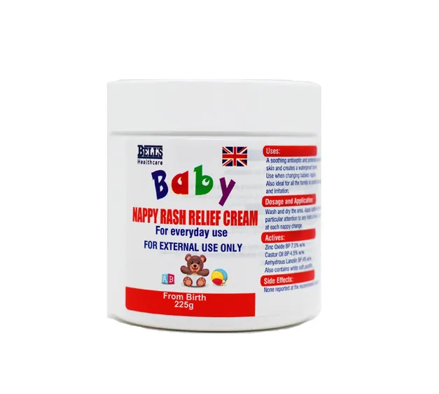 [I144033] BELLS BABY NAPPY RASH RELIEF CREAM 225 G
