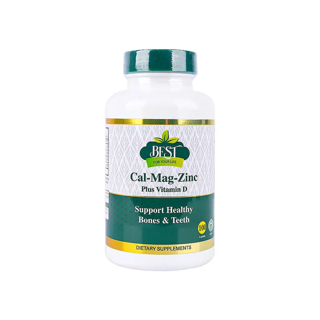 [I144046] BEST CAL-MAG-ZINC PLUS VITAMIN D 100 CAPLETS