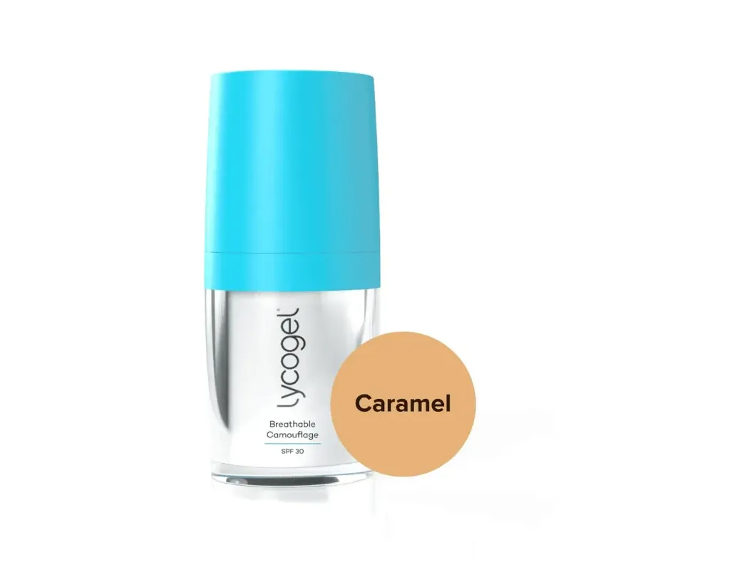 LYCOGEL LYCO COMPLEX BREATHABLE CAMOUFLAGE SPF 30 CARAMEL 15ML