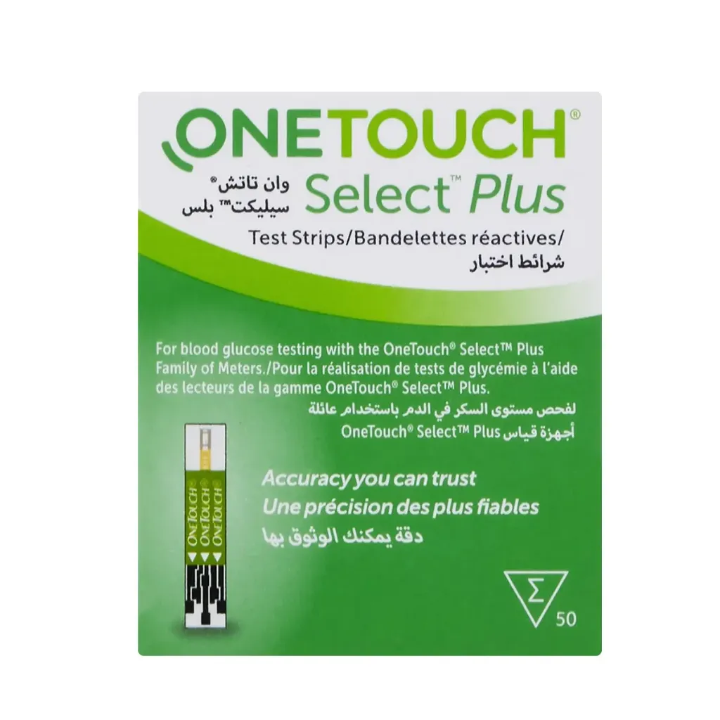 ONE TOUCH SELECT PLUS 50TEST STRIPS