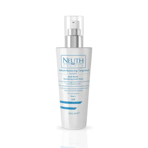 NEUTH EXFOLIATOR SEBIUM-BALANCING MULTI-ACTION SYSTEM ACNE-PRO SKIN GEL FACIAL WASH 200 ML