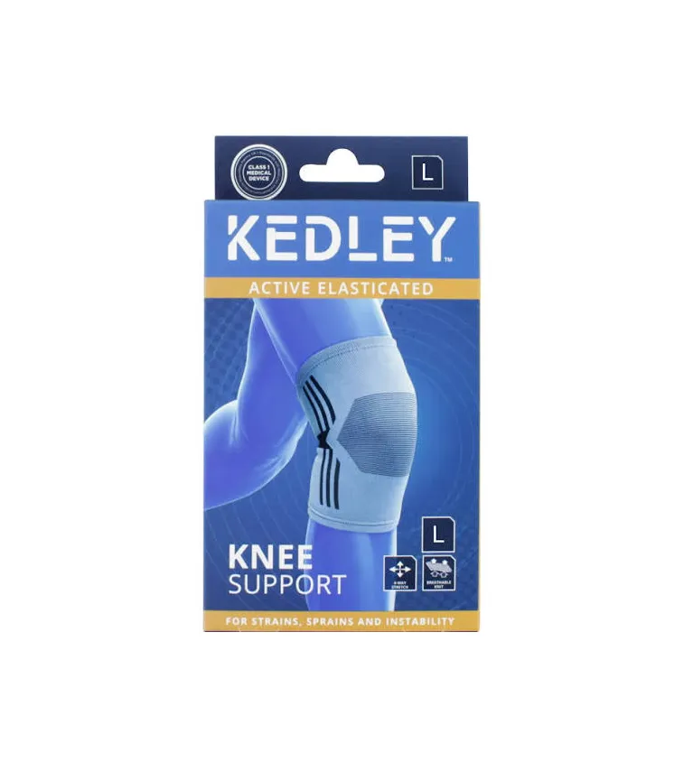 [I144170] KEDELY ACTIVE ELASTICATED KNEE SUPPORT LARGE