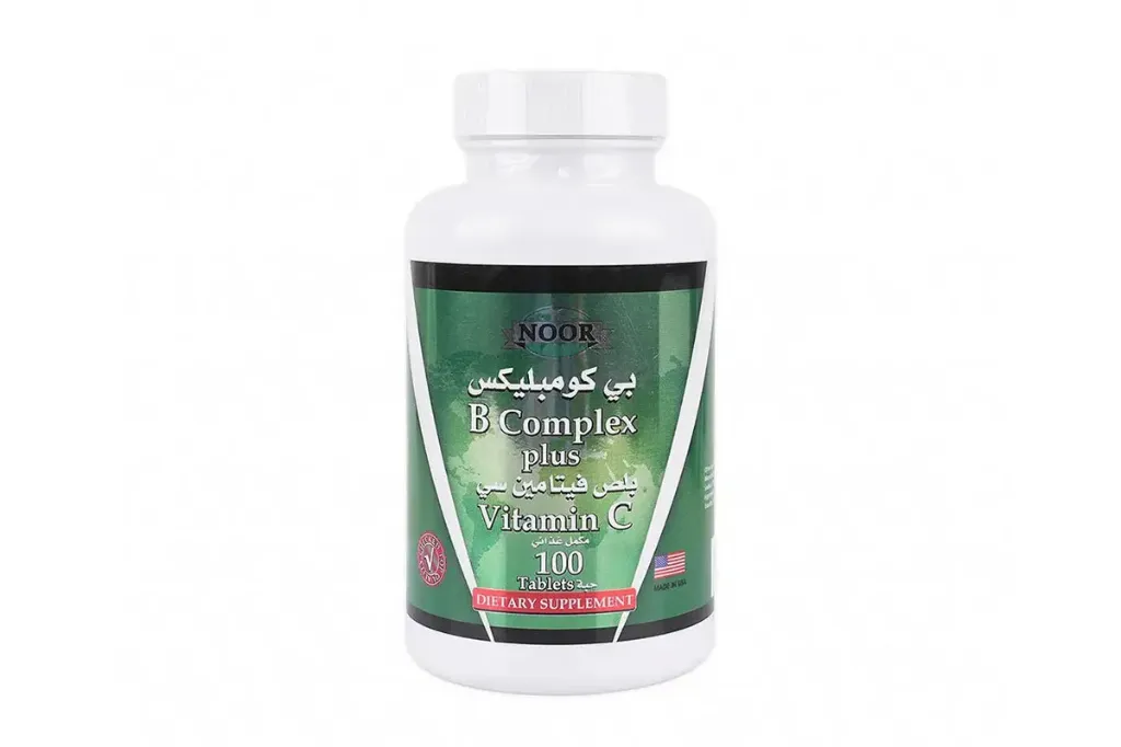 [I144171] NOOR B-COMPLEX PLUS VITAMIN C 100 TABLETS