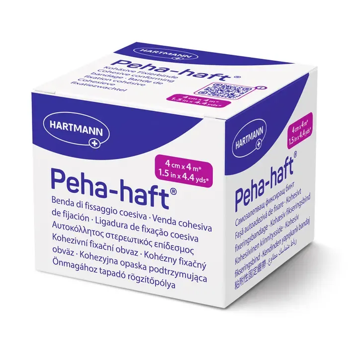 HARTMANN PEHA-HAFT LATEX-FREE COHESIVE 4CM X 4M BANDAGE