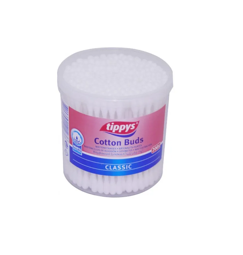 TIPPYS COTTON EAR BUDS 200 PCS