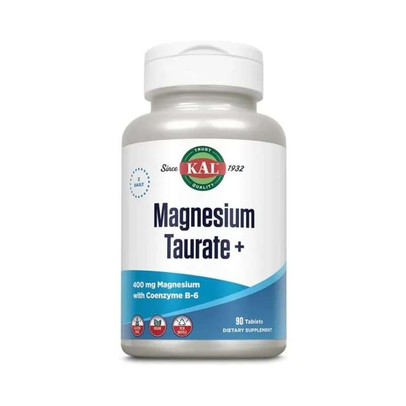 KAL MAGNESIUM TAURATE+ 400 MG 90 TABLETS