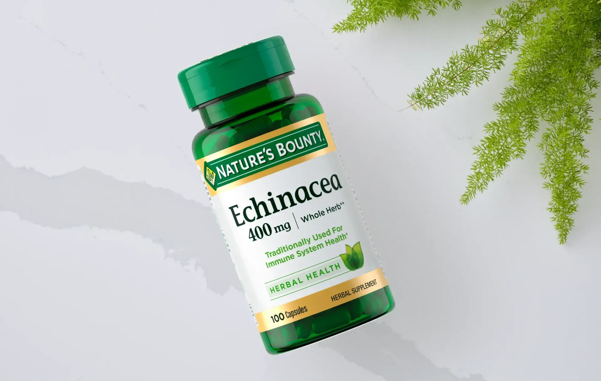 NATURE'S BOUNTY ECHINACEA 400 MG 100 TABLETS