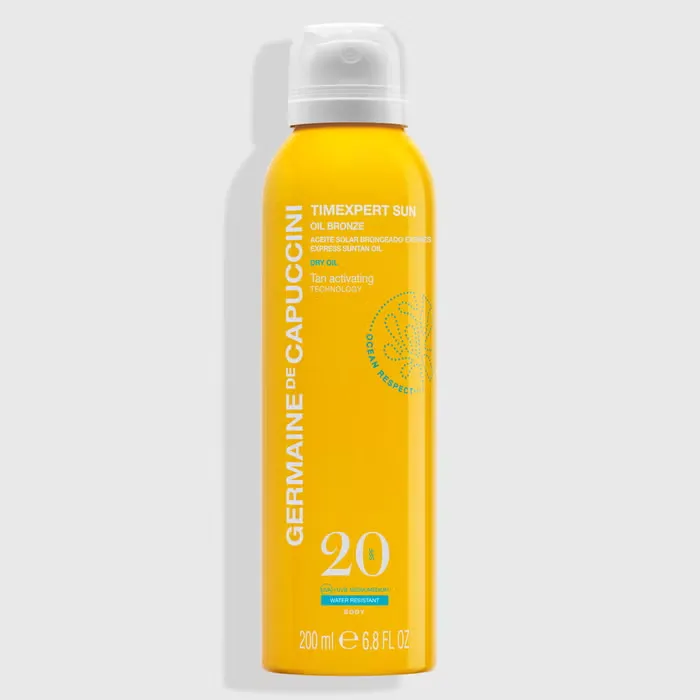 GERMAINE-TIMEXPERT SUN OIL BRONZE DRY OIL TAN ACTIVATING (SPF 20) 200ML