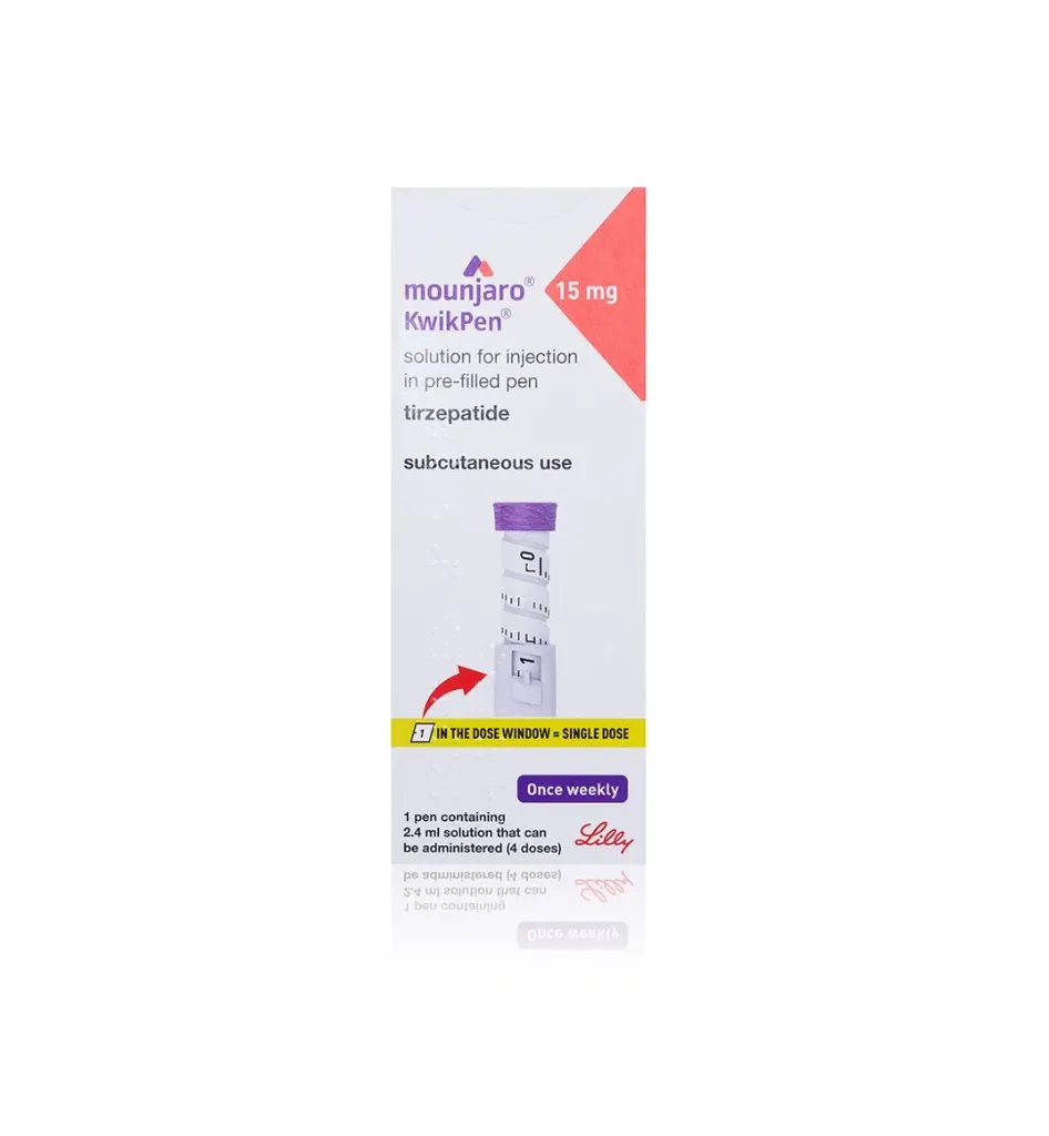 MOUNJARO KWIKPEN 15MG/0.6ML 2.4ML