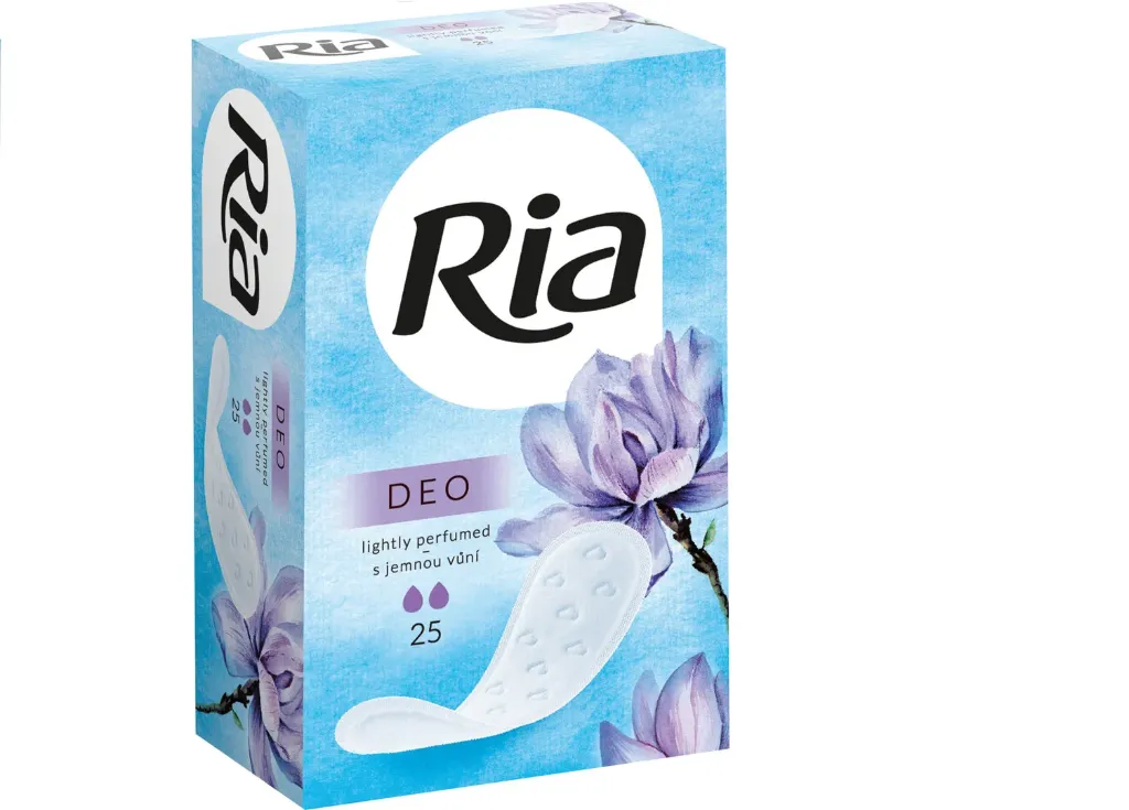 [I144253] RIA SLIP DEO LIGHTLY PERFUMED 25 PADS