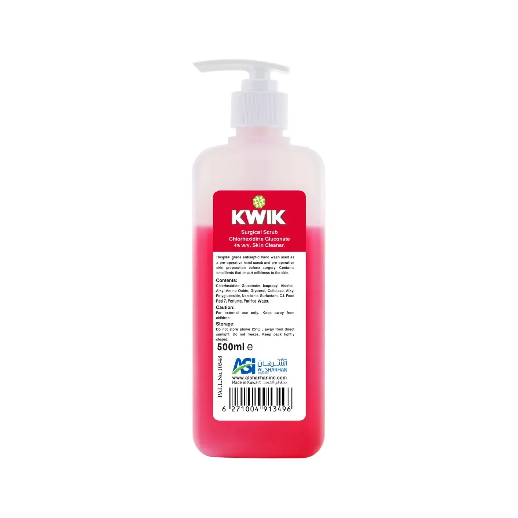 [I144254] KWIK SURGICAL HAND SCRUB 500 ML