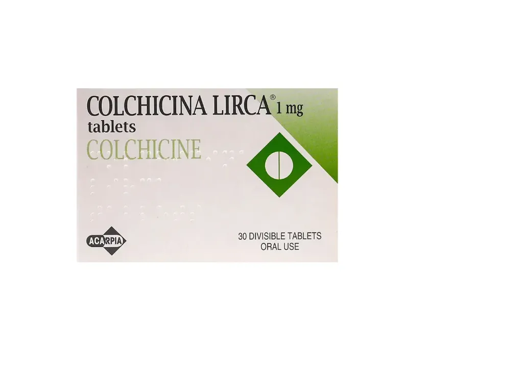 COLCHICINA LIRCA 1 MG 30 TABLETS
