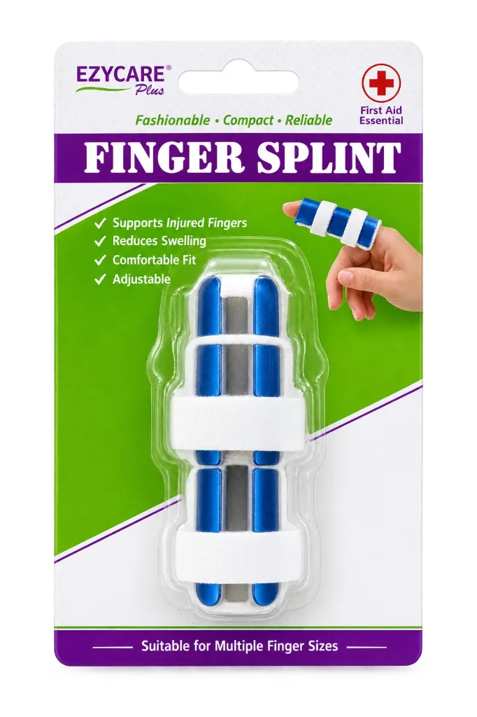 EZYCARE PLUS FOUR SIDED SPLINT FINGER SPLINT LARGE