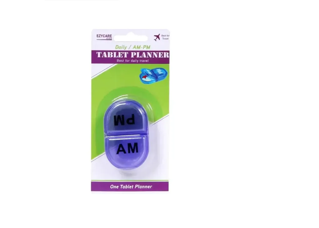 EZYCARE PLUS DAILY AM-PM TABLET PLANNER BLUE