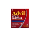 ADVIL COLD & SINUS 20 CAPSULES