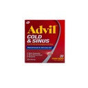 ADVIL COLD & SINUS 20CAPSULES