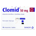 CLOMID 50 MG 10 TABLETS