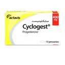 CYCLOGEST 400 MG 15 PESSARIES