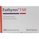 EUTHYROX 150 MCG 100 TABLETS