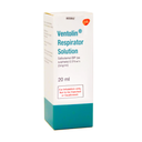 VENTOLIN RESPIRATOR SOLUTION 20 ML