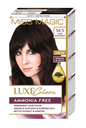 MISS MAGIC LUXE COLOUR AMMONIA FREE S4.5 DARK MAHOGANY