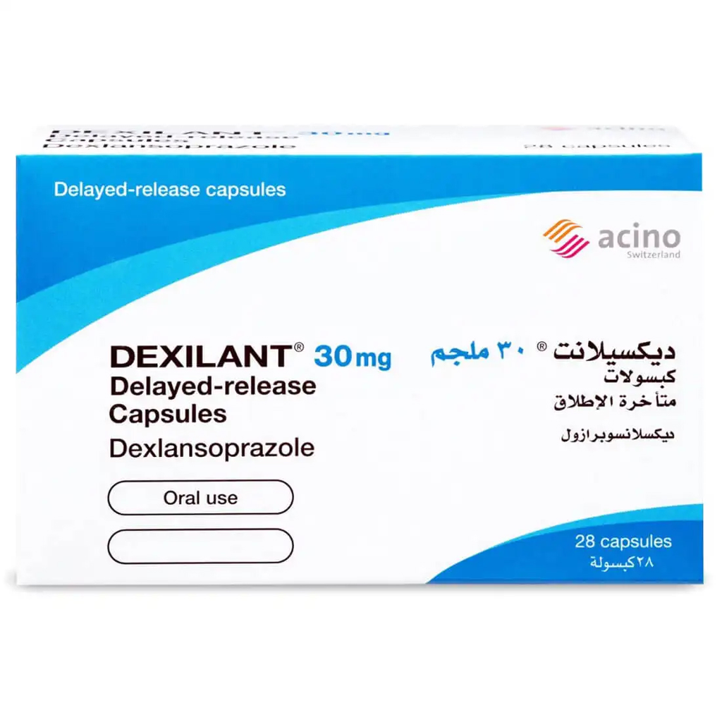 DEXILANT 30 MG 28 CAPSULES | Rosh Medical Company