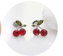 119 REAL SILVER RED CHERRY 1 7 MM