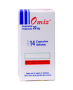 OMIZ 20 MG 14 CAPSULES