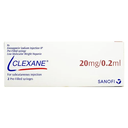 CLEXANE 20MG/ 0.2ML 2 SYRINGS