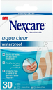 NEXCARE AQUA CLEAR WATERPROOF 30 ASSORTED