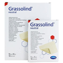 GRASSOLIND NEUTRAL PARAFFIN GAUZE DRESSING 10CM X 10CM 10PCS