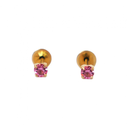 187 G/P 3MM CRYSTAL OCT/ROSE CODE